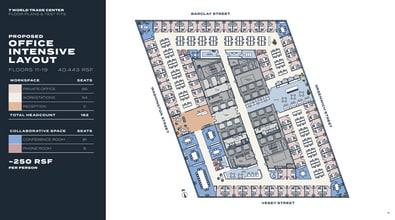 7 World Trade Center, New York, NY à louer Plan d’étage- Image 1 de 3