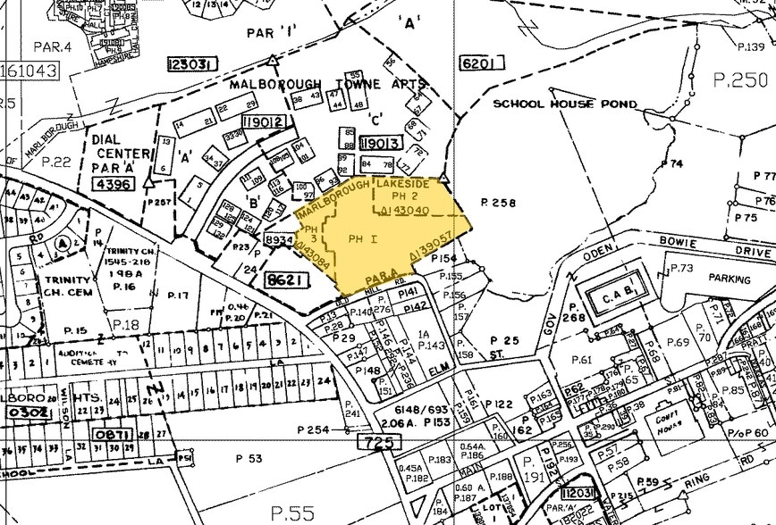 14406 Old Mill Rd, Upper Marlboro, MD for sale - Plat Map - Image 2 of 3