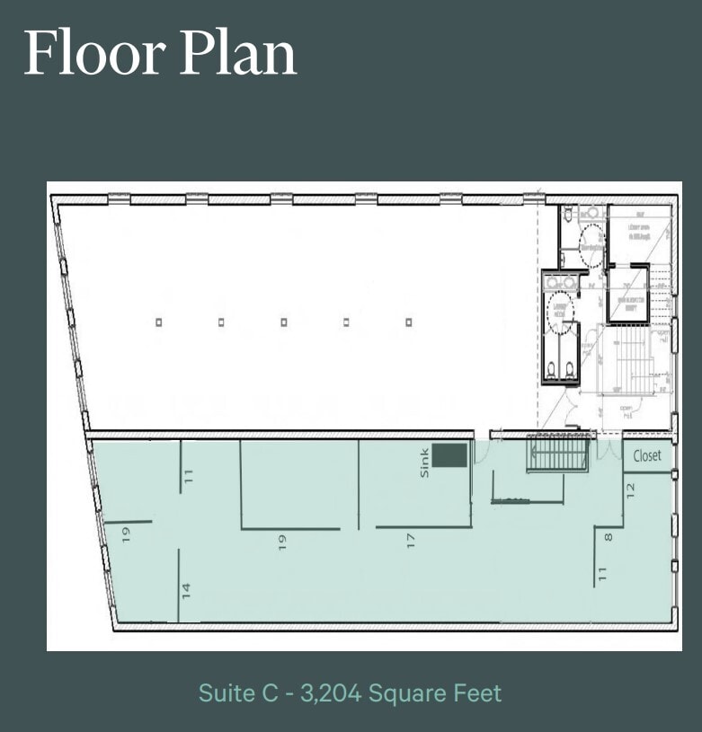 463 King St, Charleston, SC for lease Floor Plan- Image 1 of 1