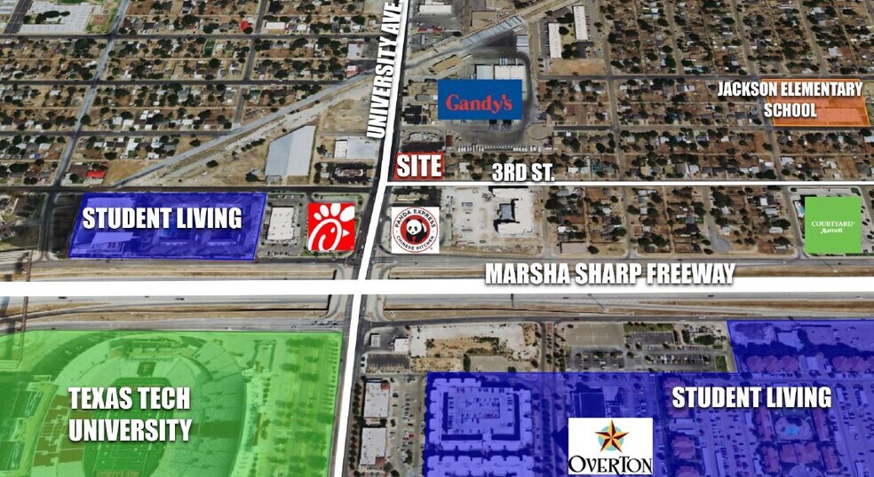 2420 3rd Street, Lubbock, TX à louer - Photo du bâtiment - Image 2 de 3