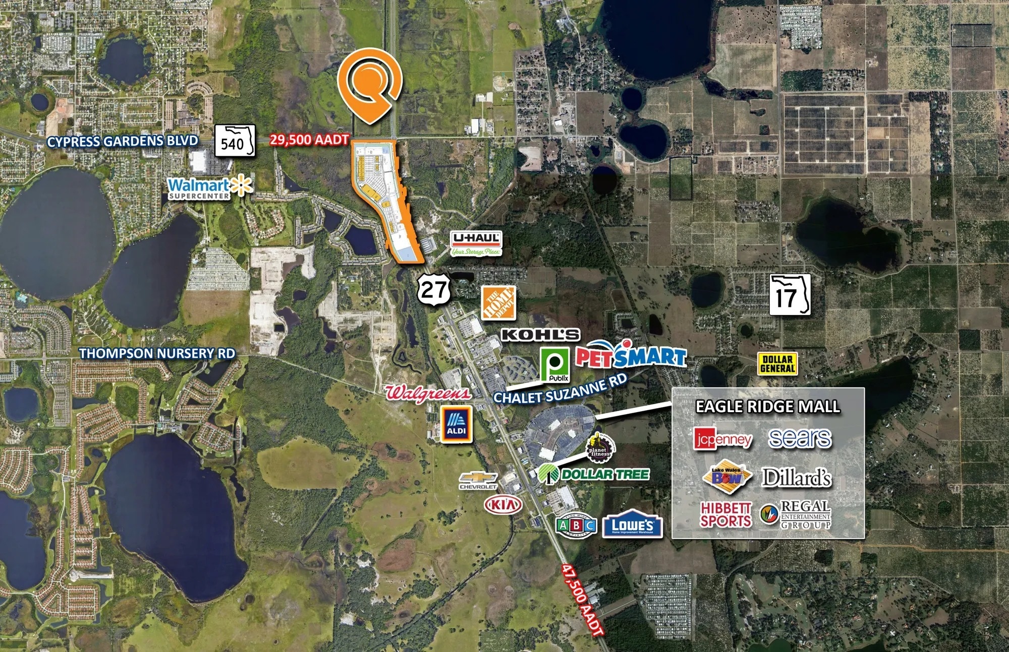Cypress Gardens Blvd, Lake Wales, FL for lease Building Photo- Image 1 of 5