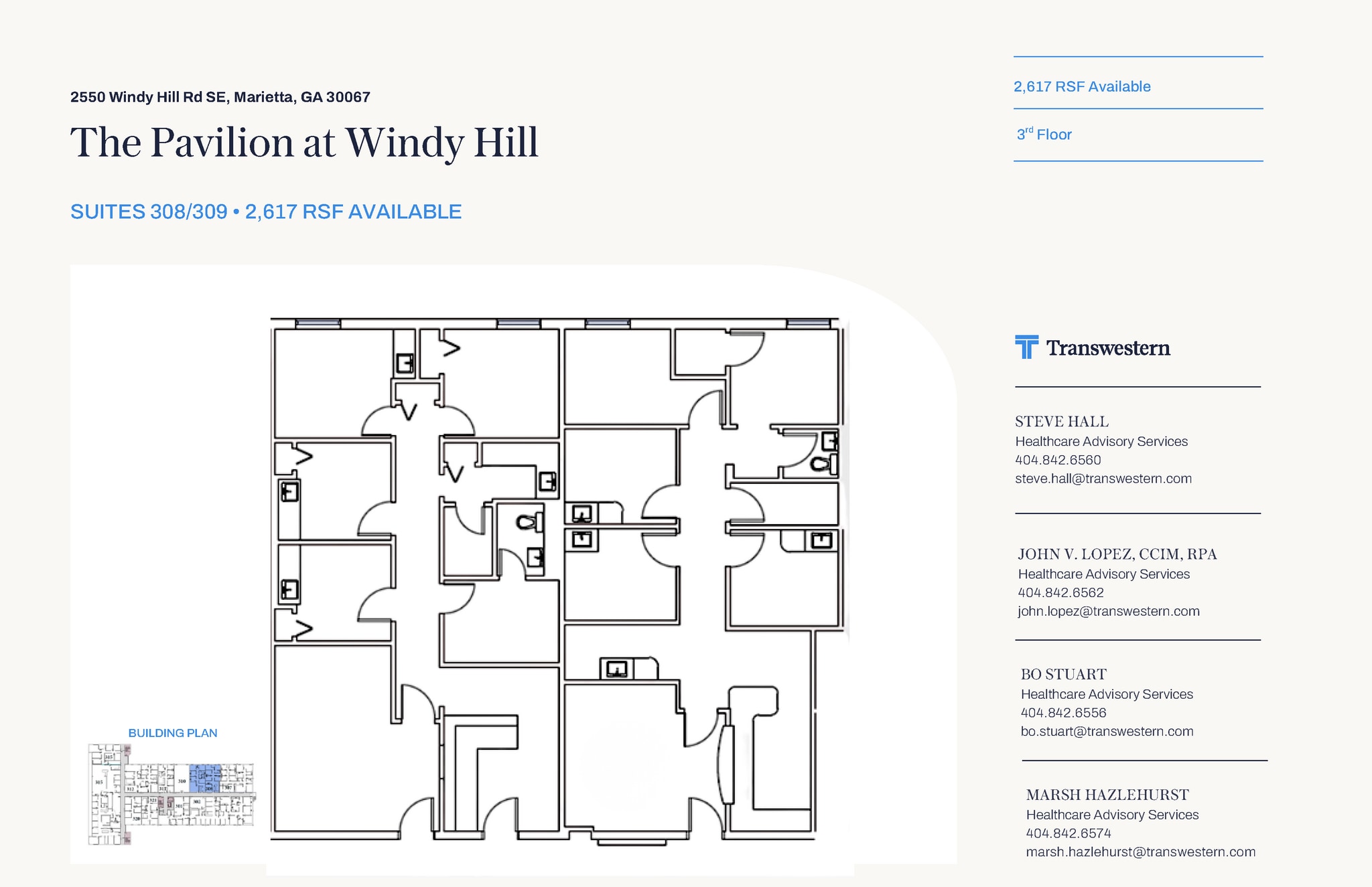 2550 Windy Hill Rd SE, Marietta, GA à louer Plan d’étage- Image 1 de 1