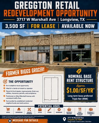 More details for 3717 W Marshall Ave, Longview, TX - Retail for Lease