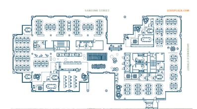 1255 Battery St, San Francisco, CA à louer Plan d’étage- Image 1 de 1