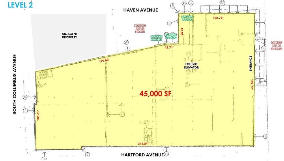 120 S Columbus Ave, Mount Vernon, NY à louer - Plan d’étage - Image 2 de 8