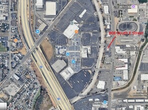 808 S E St, San Bernardino, CA - Aérien  Vue de la carte