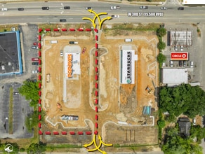 518 3rd st, Pembroke, NC - AÉRIEN Vue de la carte - Image1