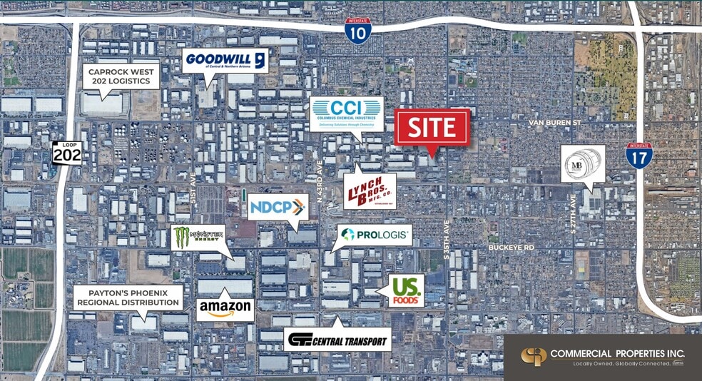 3555 W Washington St, Phoenix, AZ for lease - Site Plan - Image 3 of 3
