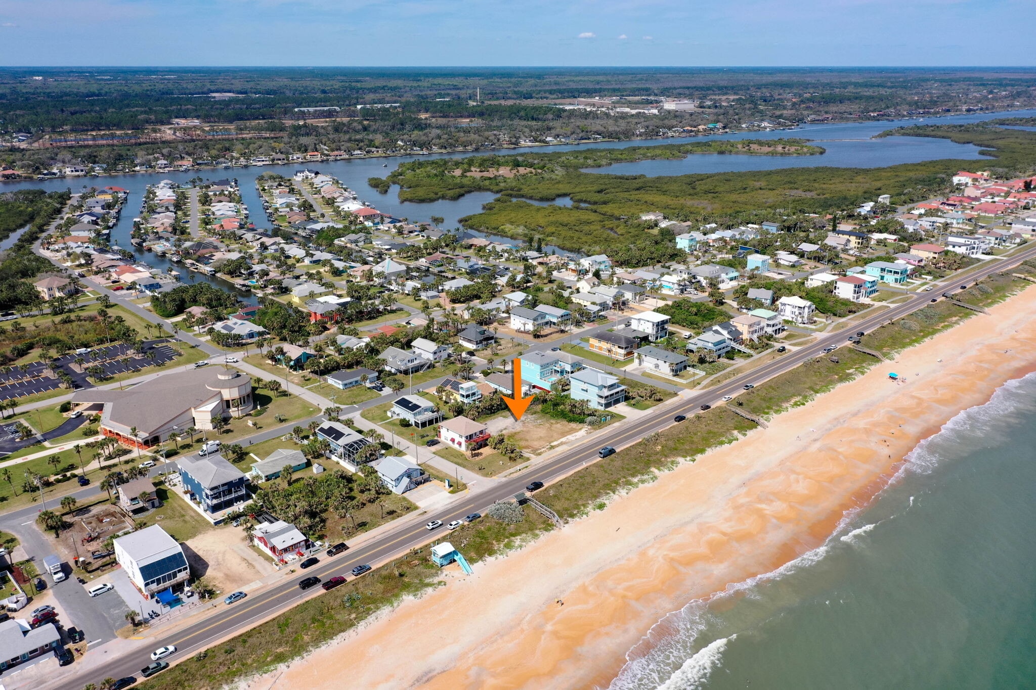 1005 N Ocean Shore Blvd, Flagler Beach, FL for sale Aerial- Image 1 of 31