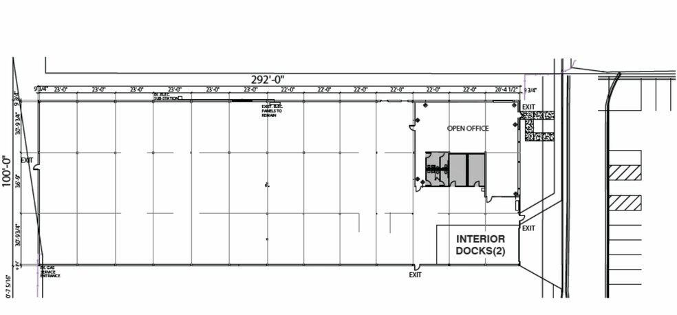 2040-2060 Indian Boundary Rd, Melrose Park, IL à louer - Plan d’étage - Image 2 de 8