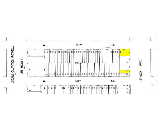 423 Lenox Ave, New York, NY à louer - Plan cadastral - Image 2 de 10