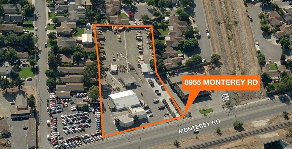 8955 Monterey Rd, Gilroy, CA à vendre - Aérien - Image 3 de 3