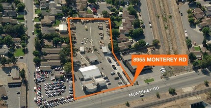 8955 Monterey Rd, Gilroy, CA - AERIAL  map view