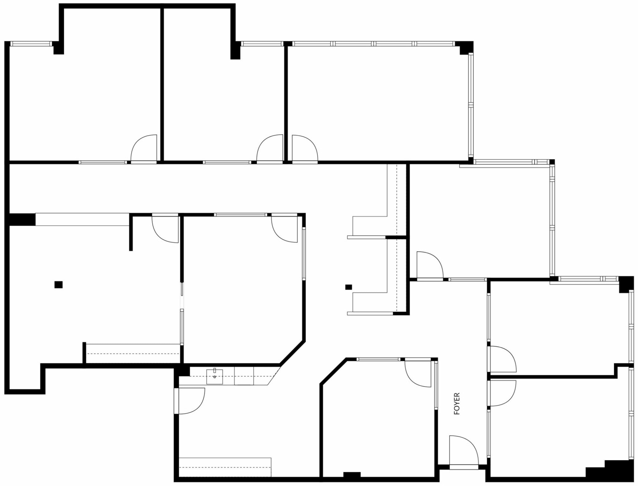 100 B St, Santa Rosa, CA for lease Floor Plan- Image 1 of 1