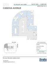 6300 Canoga Ave, Woodland Hills, CA for lease Floor Plan- Image 2 of 2