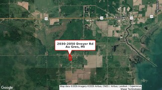 Plus de détails pour 2030-2050 S Dreyer Rd, Au Gres, MI - Terrain à vendre