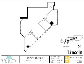 2777 N Stemmons Fwy, Dallas, TX à louer Plan d’étage- Image 1 de 1