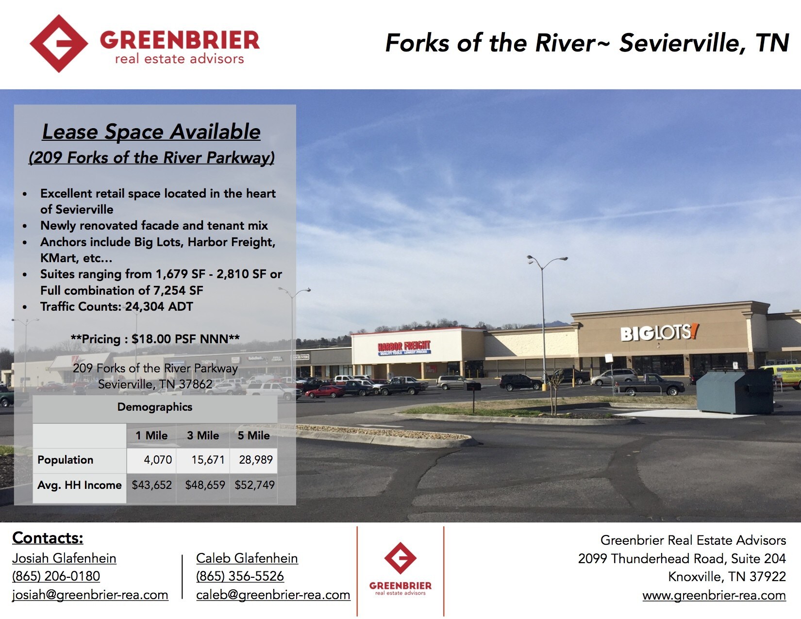 127-217 Forks of the River Pky, Sevierville, TN for sale Building Photo- Image 1 of 1