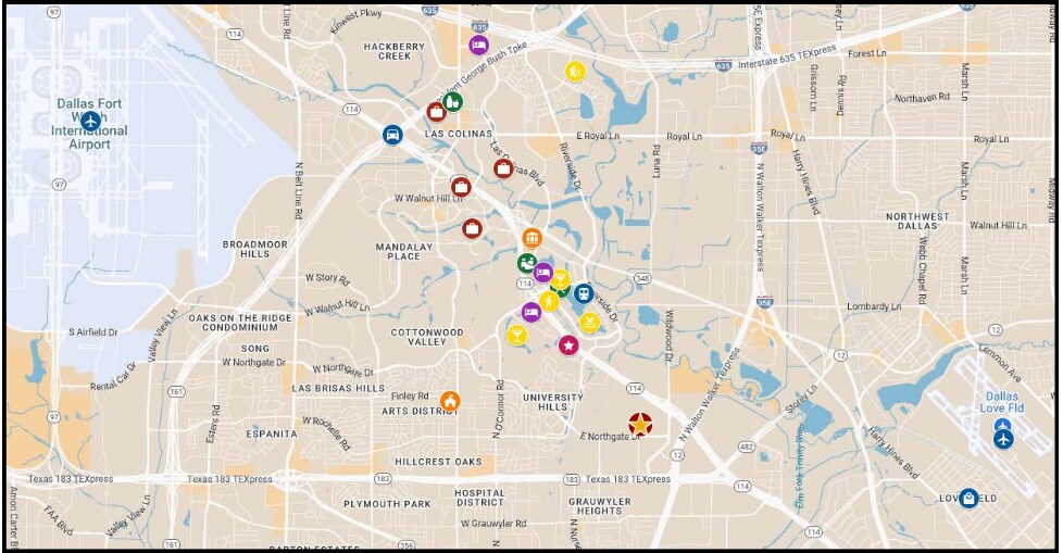 450 E John Carpenter Fwy, Irving, TX à louer - Photo du bâtiment - Image 2 de 14