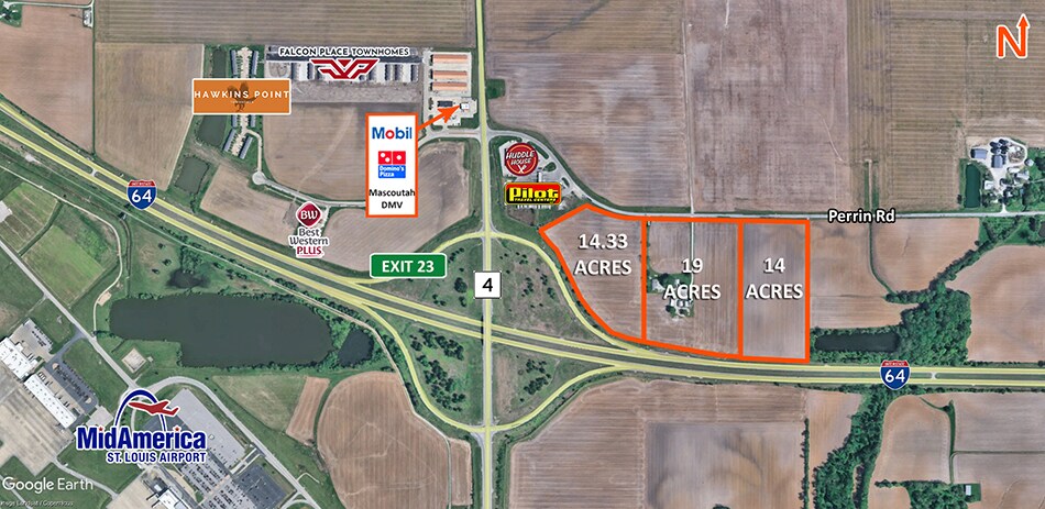 Perrin Rd, Mascoutah, IL à vendre - Photo du bâtiment - Image 2 de 5