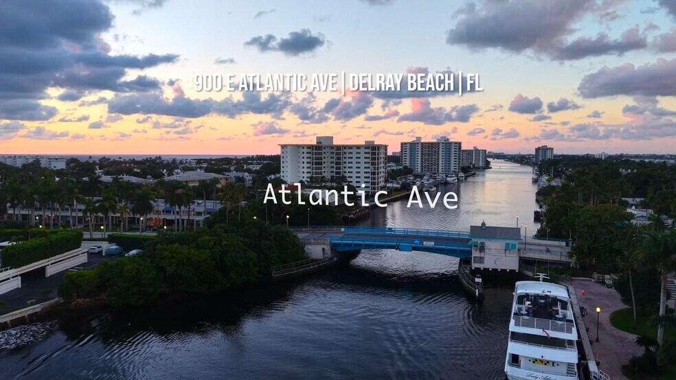 900 E Atlantic Ave, Delray Beach, FL à louer - Vidéo sur l’inscription commerciale - Image 2 de 2