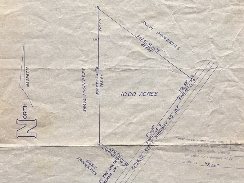 1916 Ga-155, Mcdonough, GA à vendre - Plan de site - Image 2 de 7