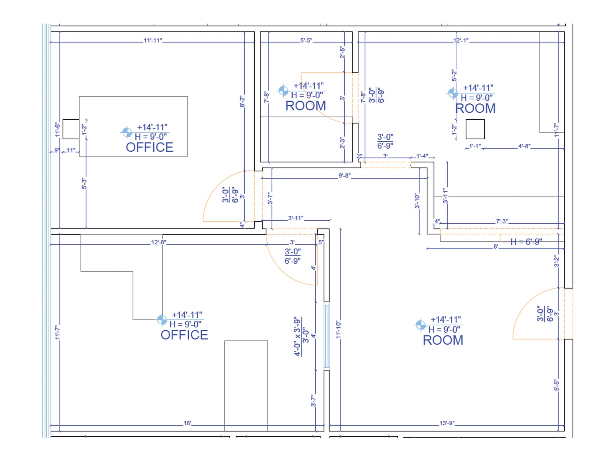 277 E Amador Ave, Las Cruces, NM à louer Plan d’étage- Image 1 de 1