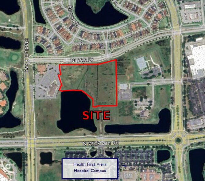 N Wickham Rd and Stadium Pkwy rd, Viera, FL for sale - Primary Photo - Image 1 of 2