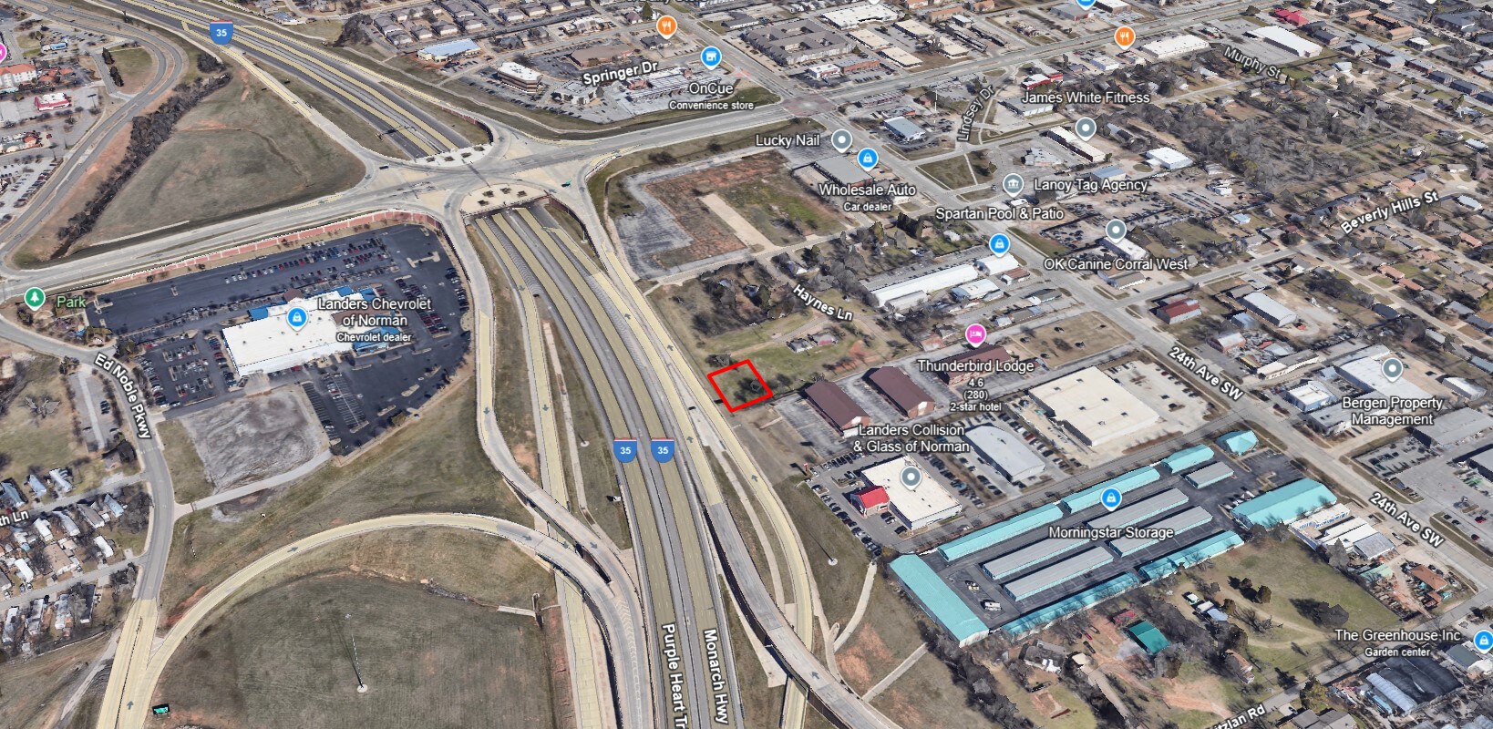 2400 Fritzlan Rd, Norman, OK for sale Aerial- Image 1 of 2