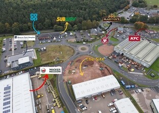 Beacon Way, Stafford for lease Aerial- Image 1 of 5