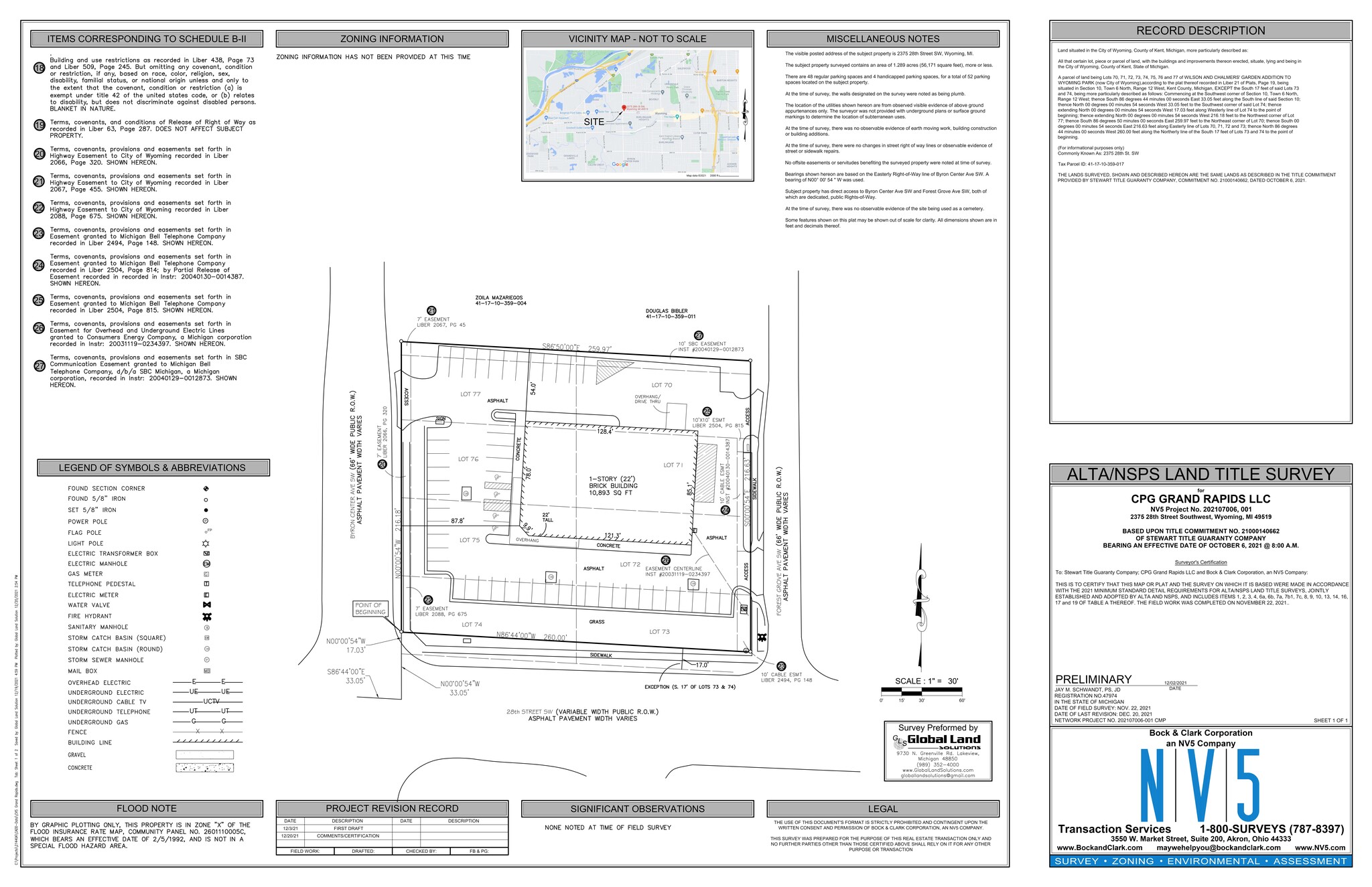 2375 28th St SW, Wyoming, MI for lease Site Plan- Image 1 of 1