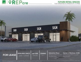 Plus de détails pour 14150 Horizon Blvd, El Paso, TX - Commerce de détail à louer