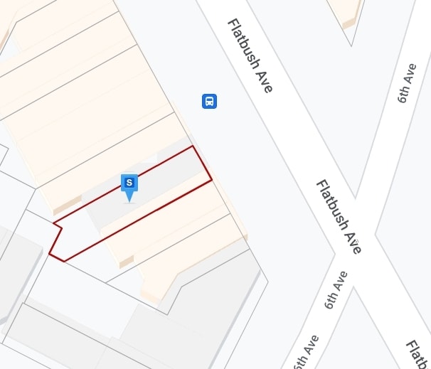 236 Flatbush Ave, Brooklyn, NY for lease - Plat Map - Image 3 of 4
