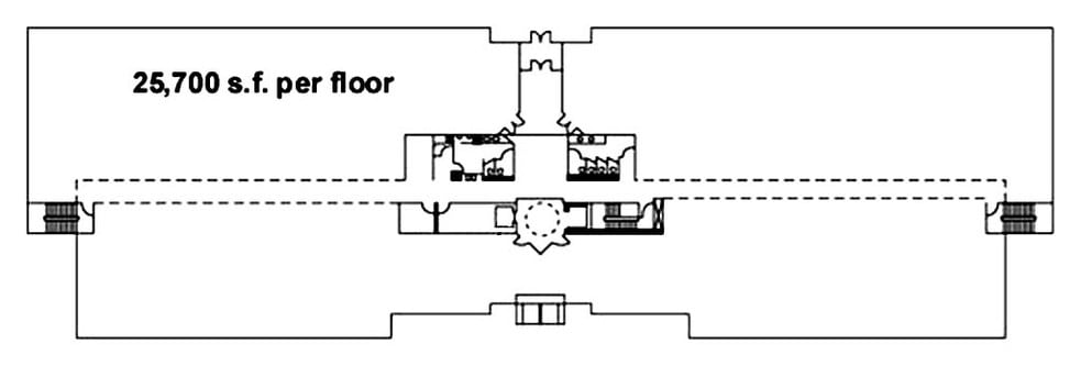 7602 Woodland Dr, Indianapolis, IN for lease - Typical Floor Plan - Image 3 of 4