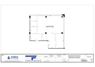 5500 N Service Rd, Burlington, ON for lease Site Plan- Image 1 of 15