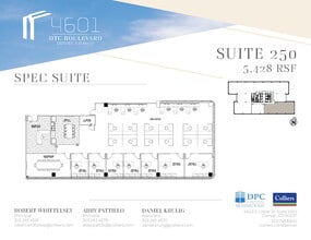 4601 Dtc Blvd, Denver, CO for lease Floor Plan- Image 1 of 1