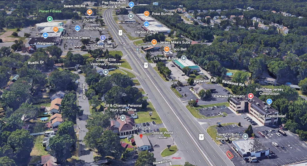 3501 Route 9 N, Howell, NJ à louer - Photo du bâtiment - Image 3 de 6