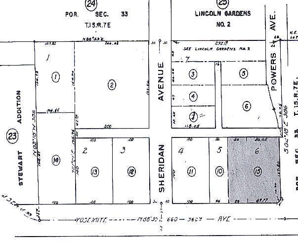 849 E Yosemite Ave, Manteca, CA à louer - Plan cadastral - Image 2 de 2