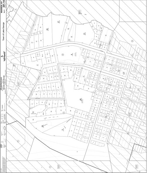 326 Canada St, Lake George, NY à vendre - Plan cadastral - Image 3 de 3