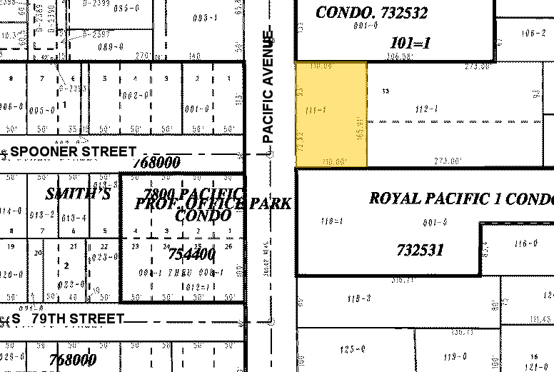 7817 Pacific Ave, Tacoma, WA for sale - Plat Map - Image 2 of 21