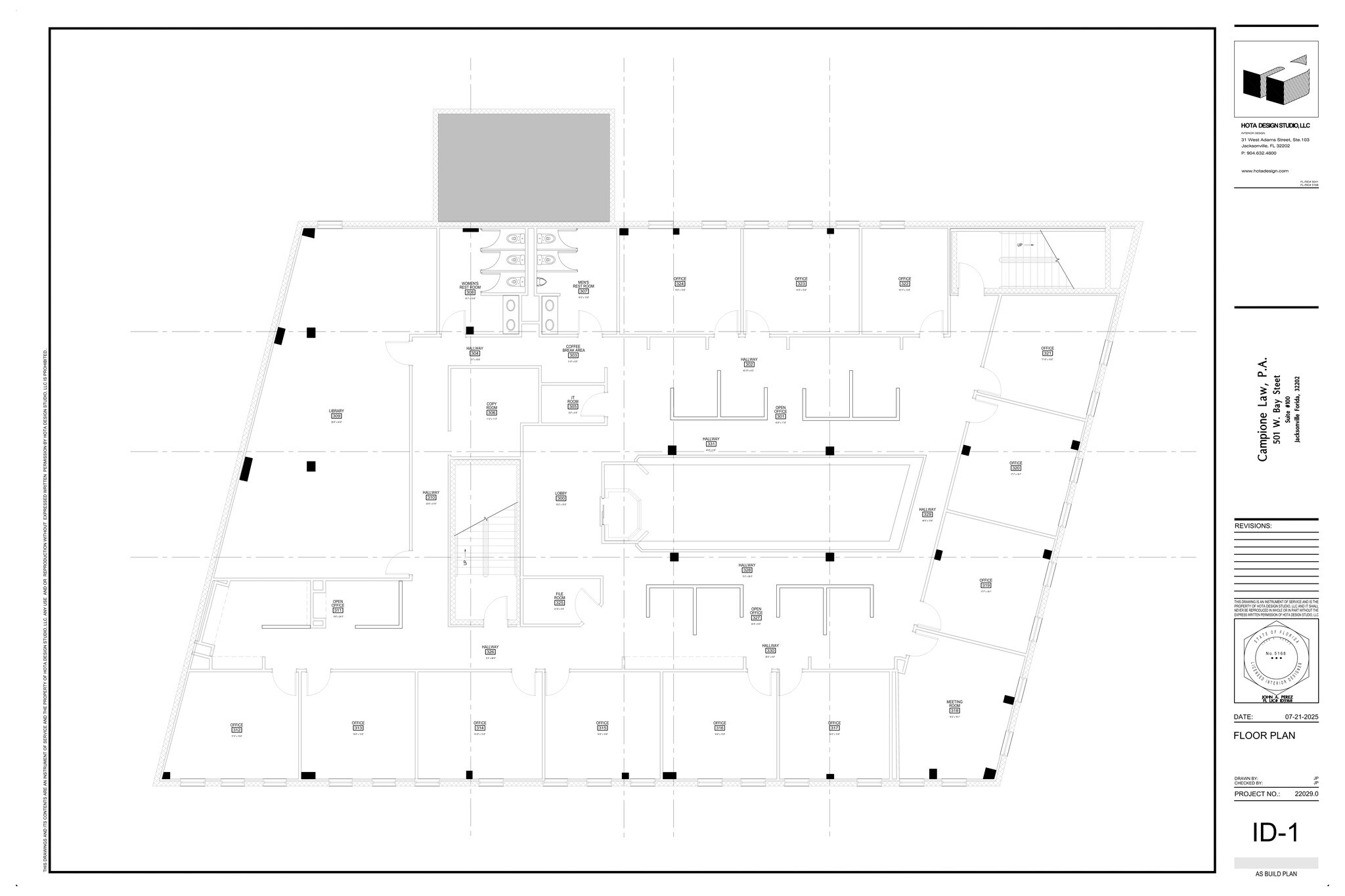 501 W Bay St, Jacksonville, FL for lease Site Plan- Image 1 of 1
