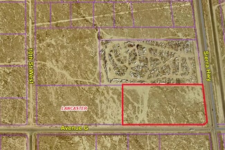 Plus de détails pour Avenue G, Lancaster, CA - Terrain à vendre