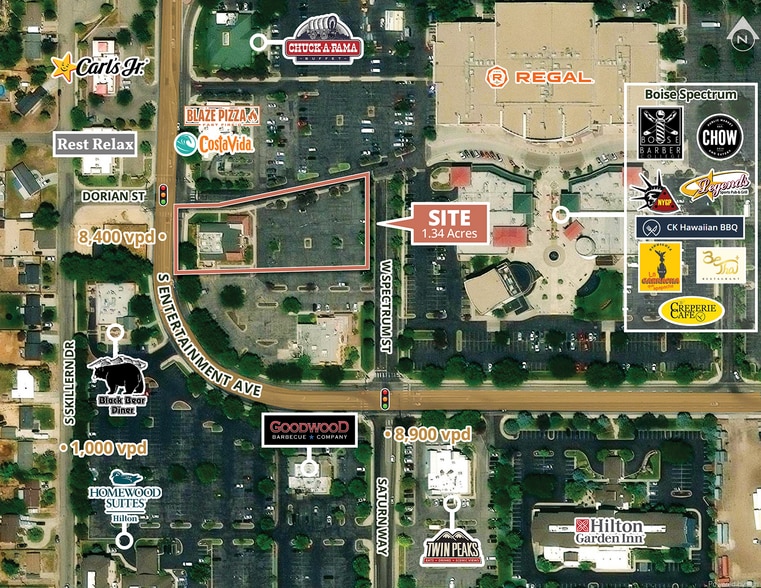 1700 S Entertainment Ave, Boise, ID à vendre - Photo du bâtiment - Image 2 de 5