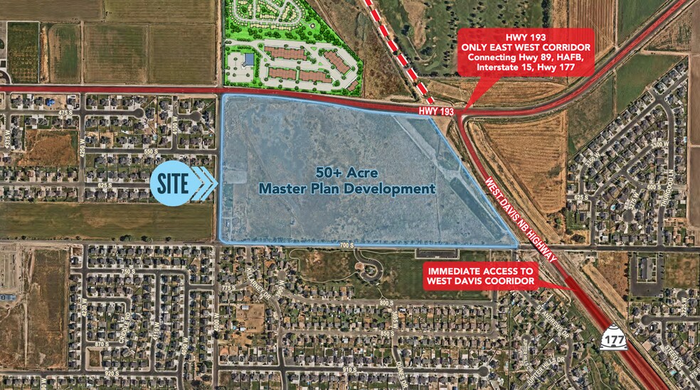 SEC Highway 193 & Cold Springs Road, West Point, UT for sale - Building Photo - Image 2 of 2