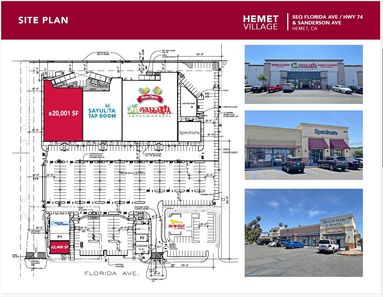 2701-2897 W Florida Ave, Hemet, CA for lease Floor Plan- Image 1 of 1