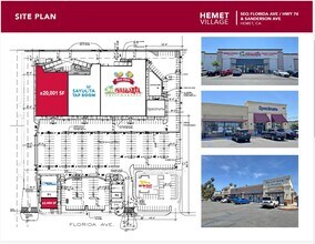 2701-2897 W Florida Ave, Hemet, CA for lease Floor Plan- Image 1 of 1