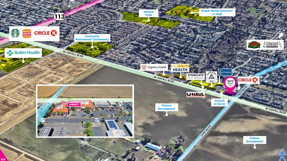 1970 Lake Blvd, Davis, CA à louer - Photo du bâtiment - Image 3 de 12