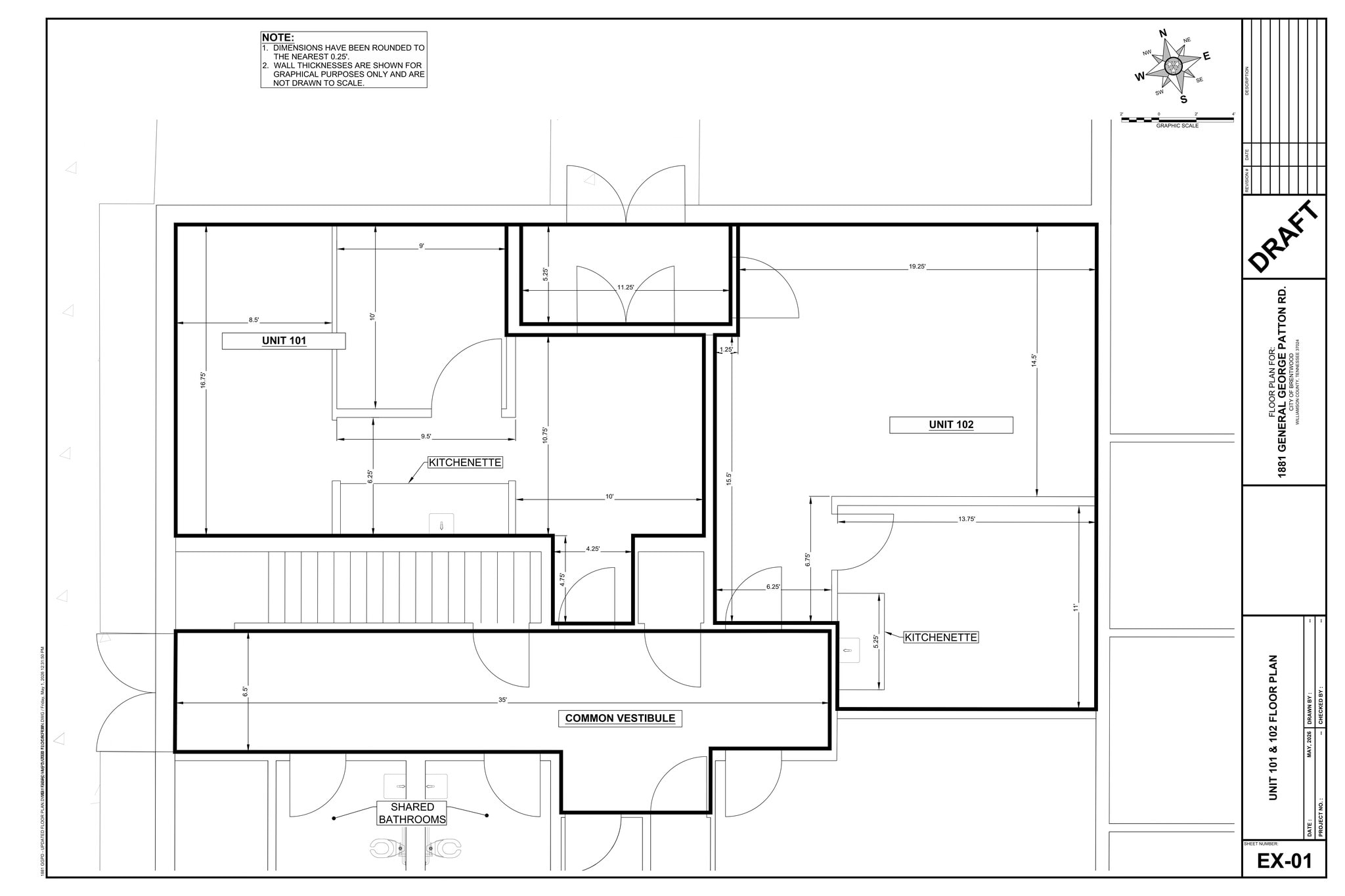 1881 General George Patton Dr, Franklin, TN for lease Site Plan- Image 1 of 1