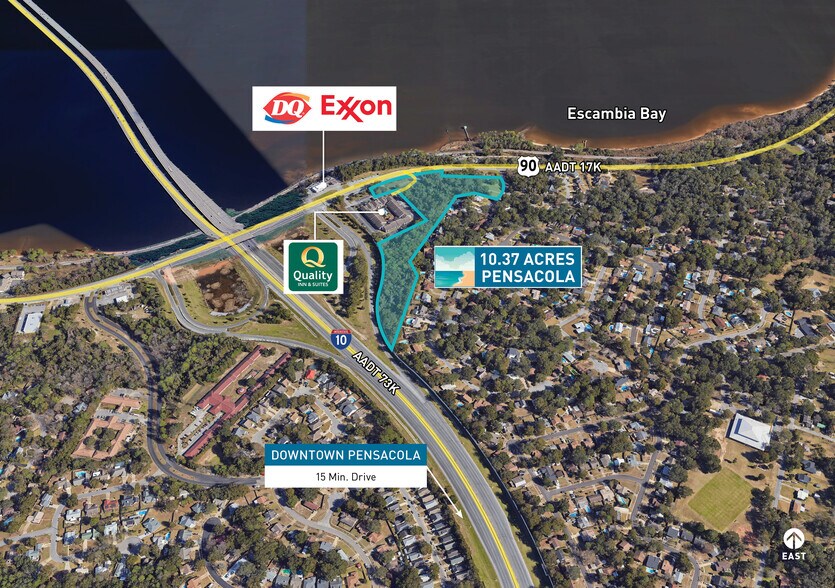 7575 Scenic Hwy, Pensacola, FL à vendre - Photo du bâtiment - Image 3 de 9