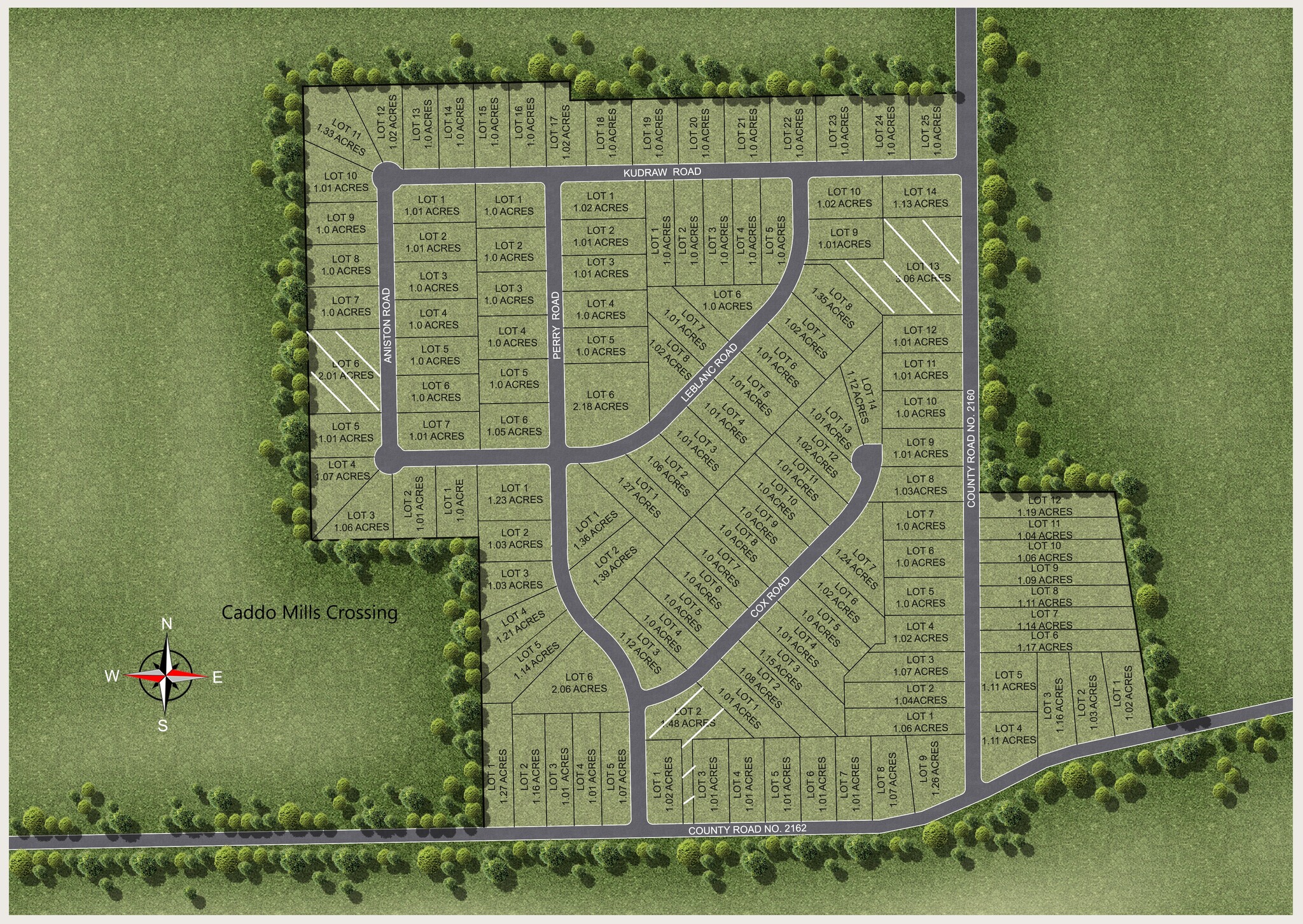 Highway 66, Caddo Mills, TX à vendre Plan de site- Image 1 de 4